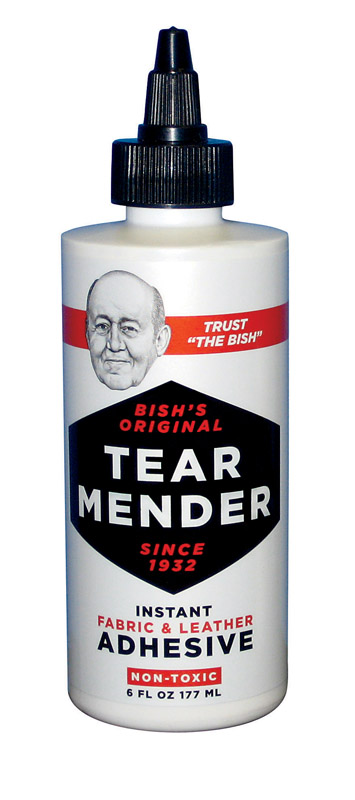 TEAR MENDER进口代理批发 Tear Mender 高强度液体白色织物和皮革粘合剂 6 盎司