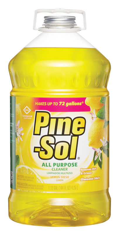 PINE-SOL进口代理批发 Pine-Sol 柠檬香味多用途清洁液 144 盎司