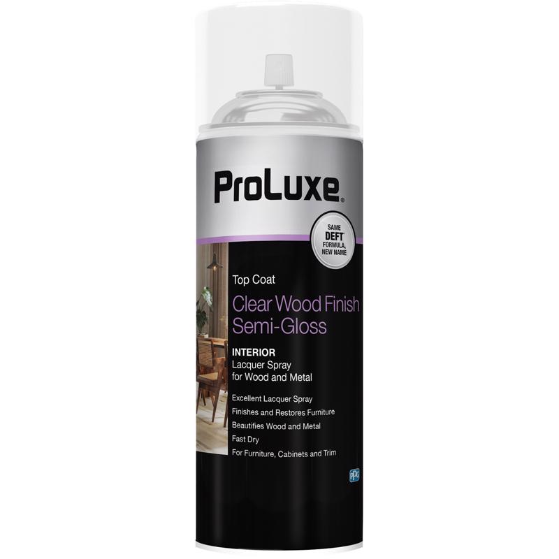 PROLUXE进口代理批发 Proluxe 半光透明油基木器面漆喷雾 12.25 盎司