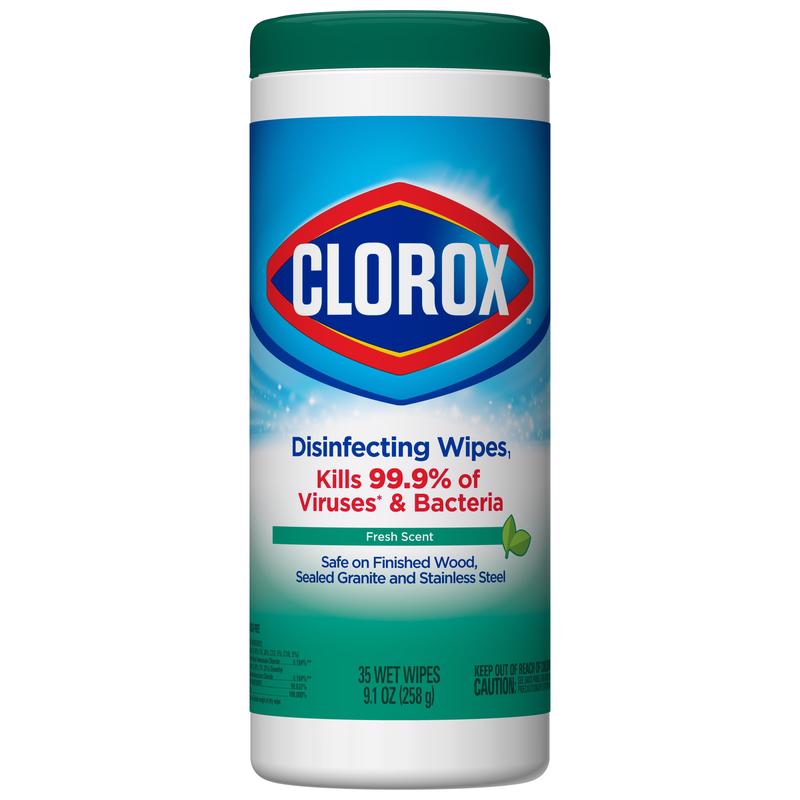 CLOROX进口代理批发 Clorox 清新香味消毒湿巾 35 片装