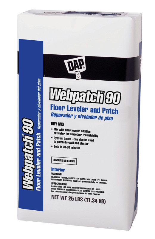 DAP进口代理批发 DAP Webpatch 90 灰白色补丁和矫平剂 25 磅