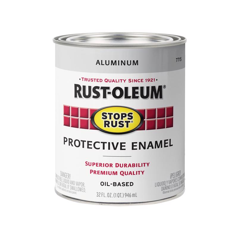 酷牌库|商品详情-RUST-OLEUM进口代理批发 Rust-Oleum 防锈光泽铝防护瓷漆 1 夸脱