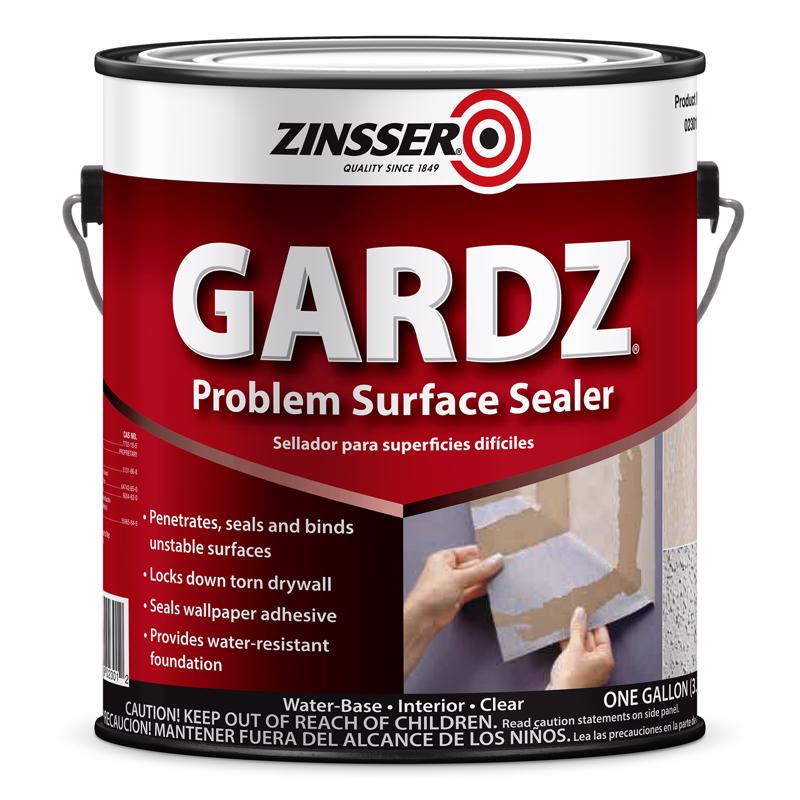 ZINSSER进口代理批发 Zinsser Gardz 透明哑光问题表面密封剂 1 加仑