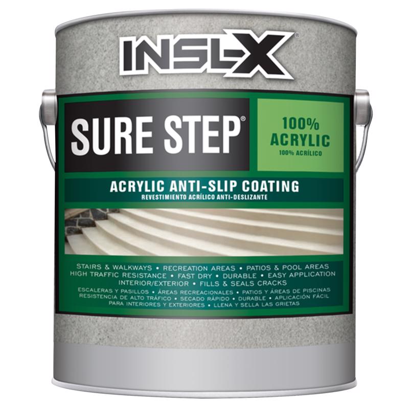 INSL-X进口代理批发 Insl-X Sure Step 平灰色珍珠水性防滑涂料 1 加仑