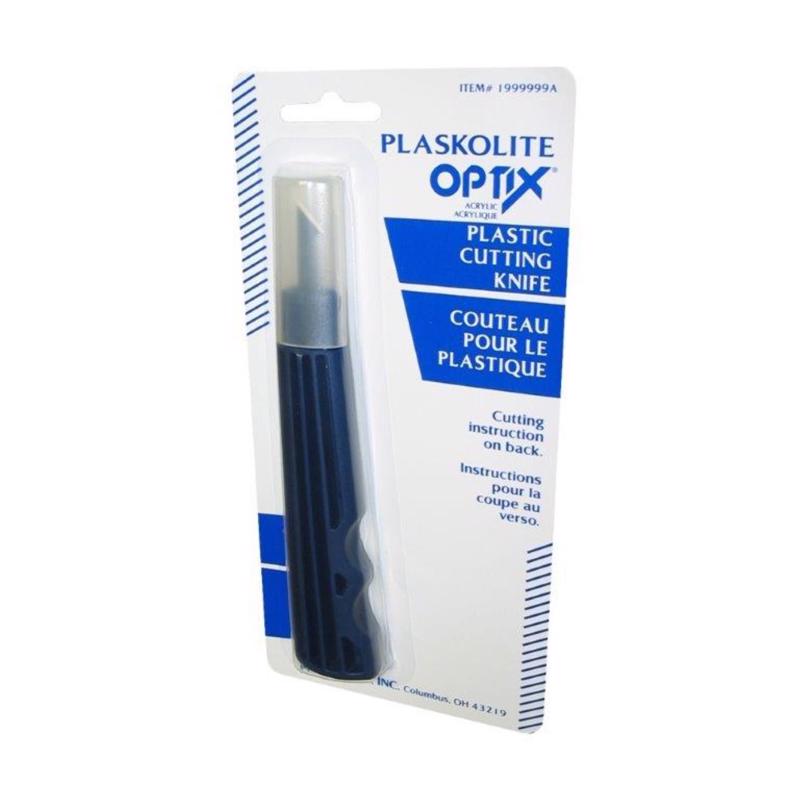 酷牌库|商品详情-PLASKOLITE进口代理批发 Plaskolite Optix 5 英寸固定刀片刀蓝色 1 件