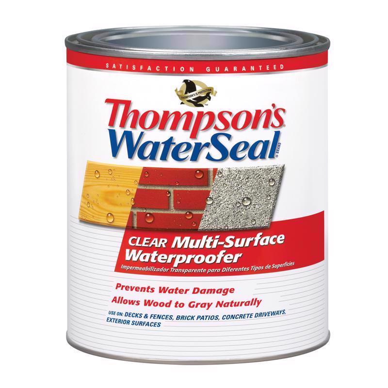 THOMPSON'S WATERSEAL进口代理批发 Thompson's WaterSeal 透明水基多表面防水剂 1 夸脱