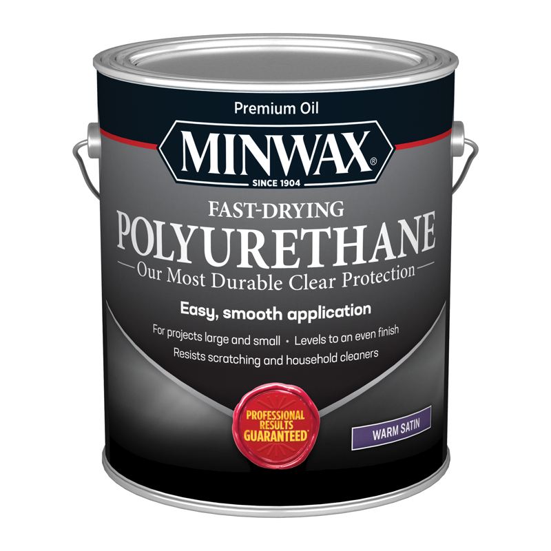 MINWAX进口代理批发 Minwax 丝光透明油基快干聚氨酯 1 加仑