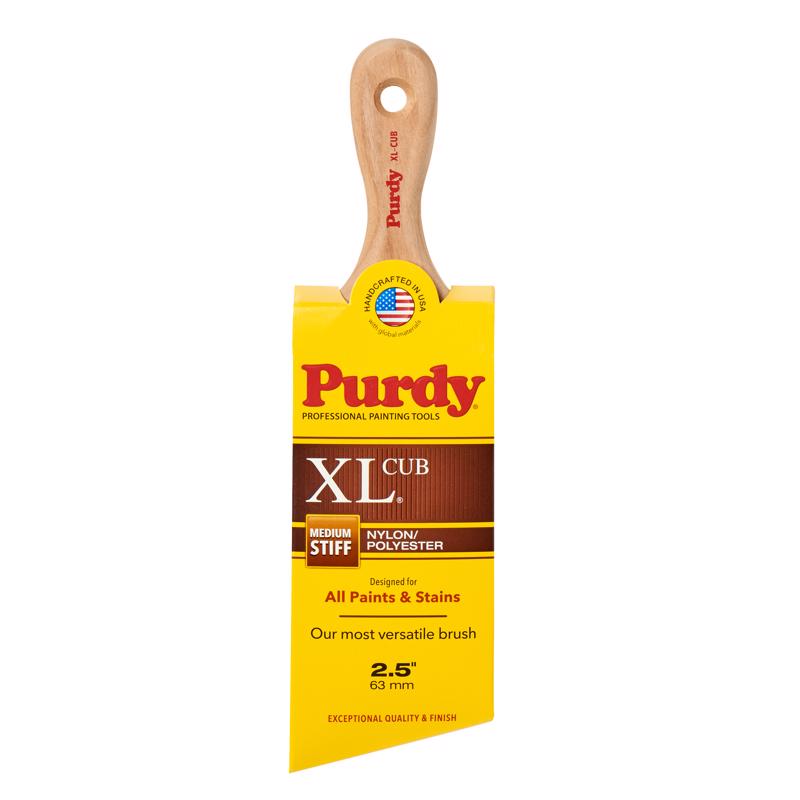 PURDY进口代理批发 Purdy XL Cub 2-1/2 英寸中号硬角修剪油漆刷