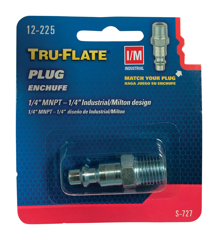 TRU-FLATE进口代理批发 Tru-Flate 钢制空气塞 1/4 英寸外螺纹 1 个