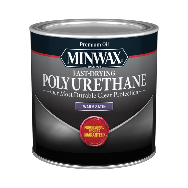 MINWAX进口代理批发 Minwax 温暖丝光透明油基快干聚氨酯 0.5 磅