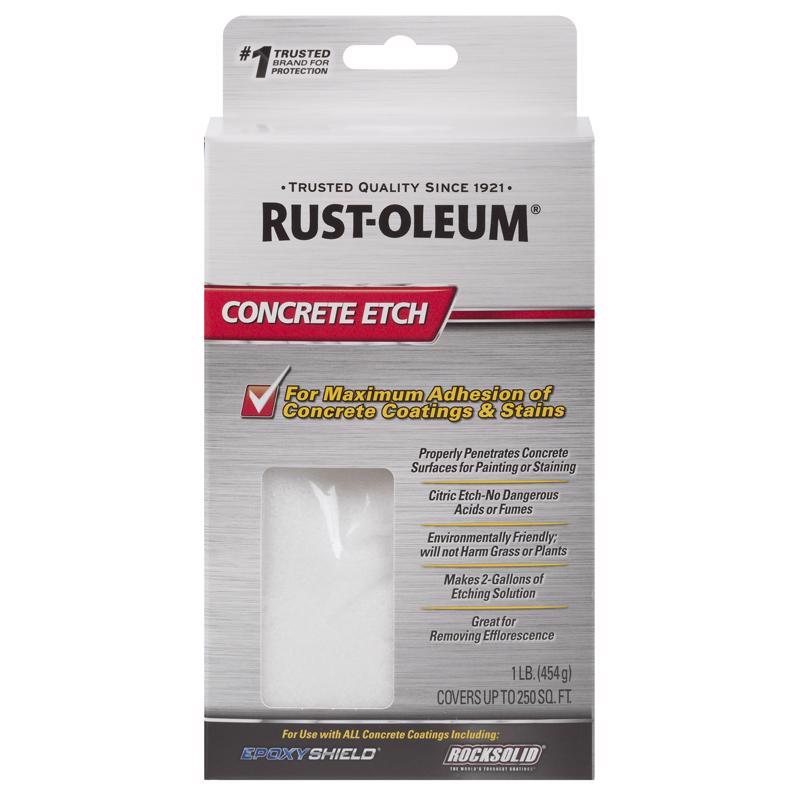 RUST-OLEUM进口代理批发 Rust-Oleum EpoxyShield 透明透明混凝土蚀刻剂 1 磅