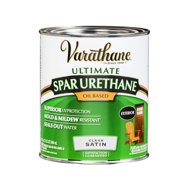 VARATHANE进口代理批发 Varathane Ultimate Satin 透明油基晶石聚氨酯 1 夸脱