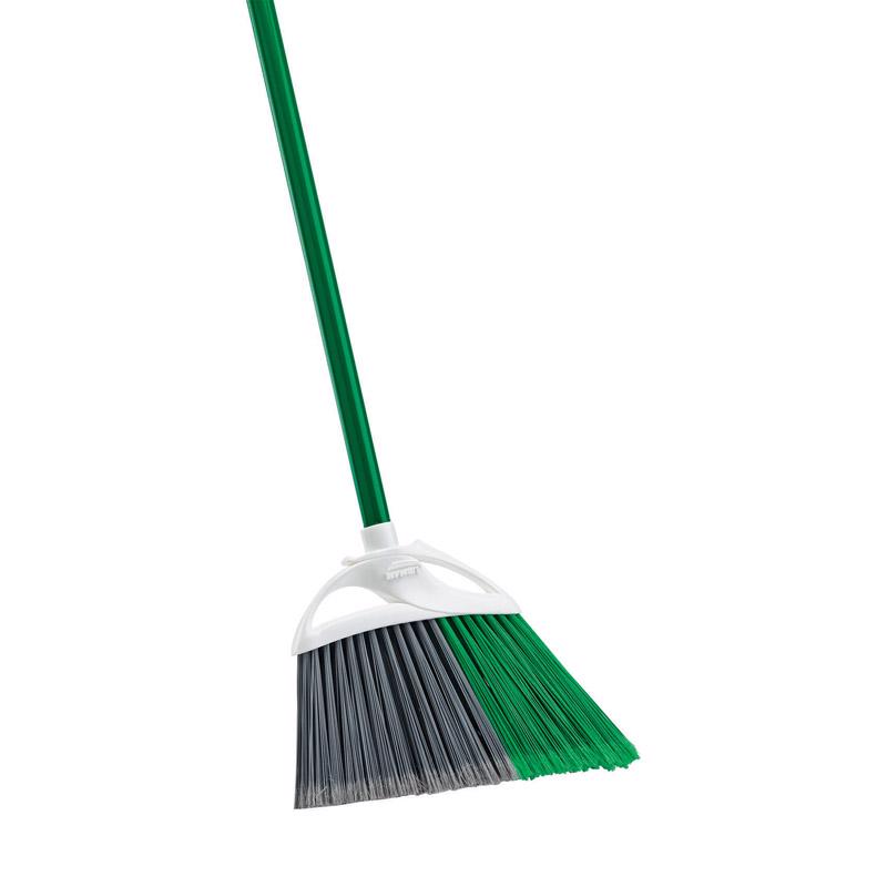 LIBMAN进口代理批发 Libman 大型精密角度 13 英寸宽硬质再生塑料扫帚