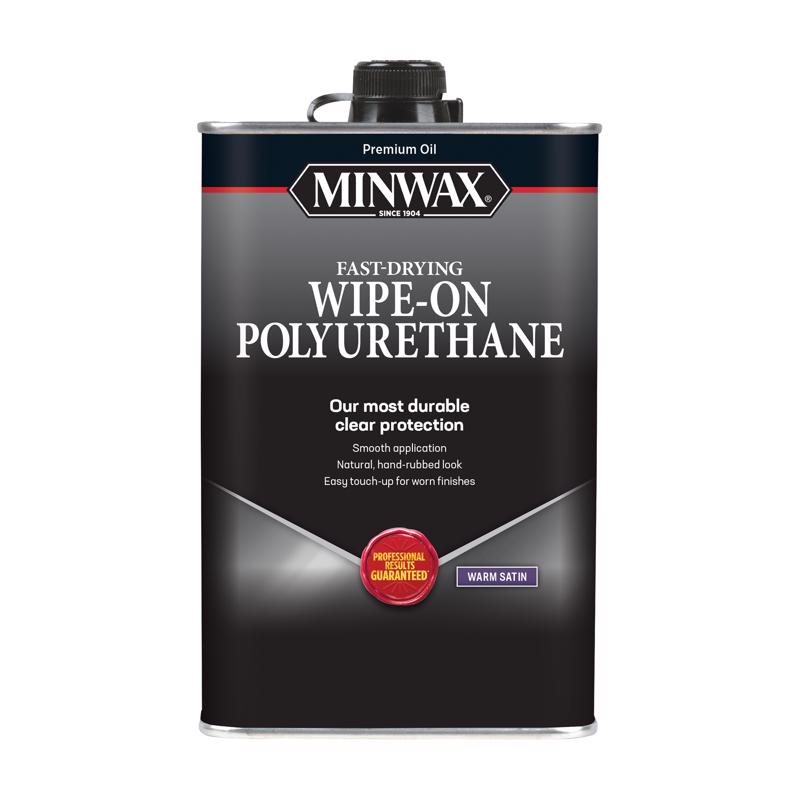 MINWAX进口代理批发 Minwax 擦拭式聚缎透明聚氨酯 1 pt