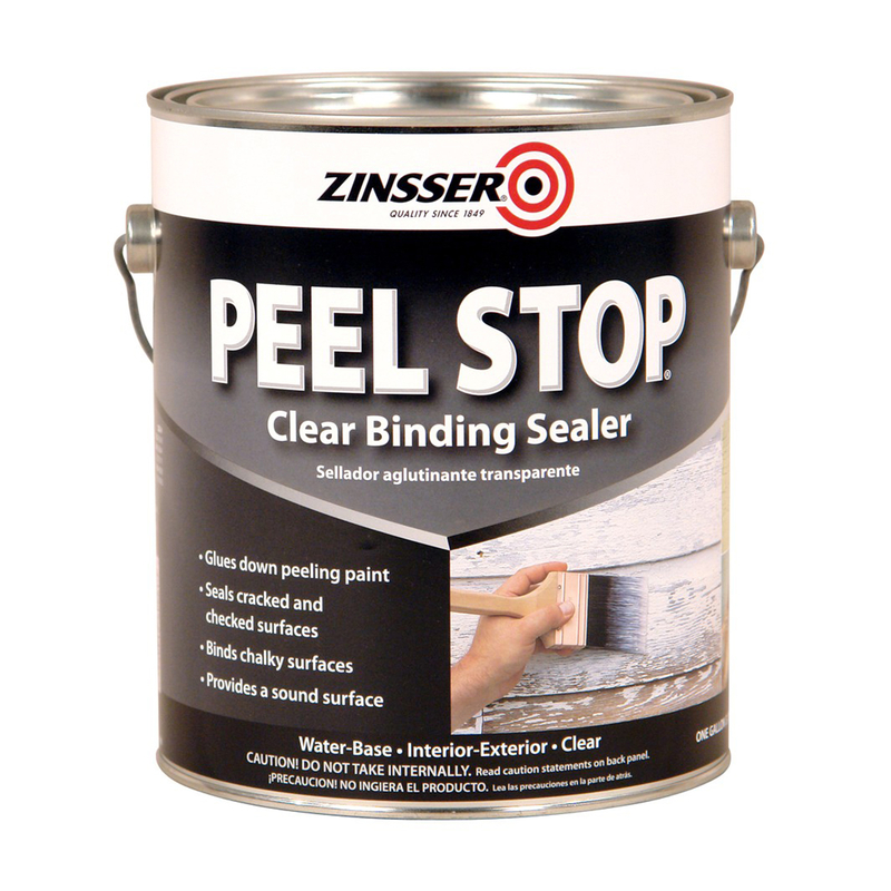 ZINSSER进口代理批发 Zinsser Peel Stop 透明水基粘合底漆 1 加仑