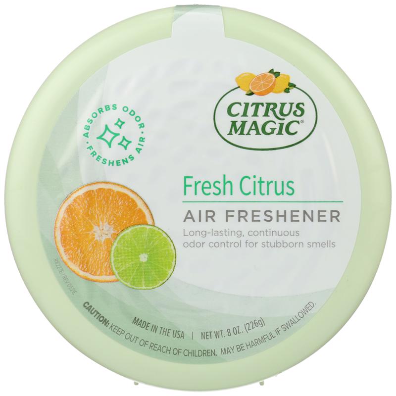 CITRUS MAGIC进口代理批发 Citrus Magic Fresh 柑橘香味空气清新剂 8 盎司固体