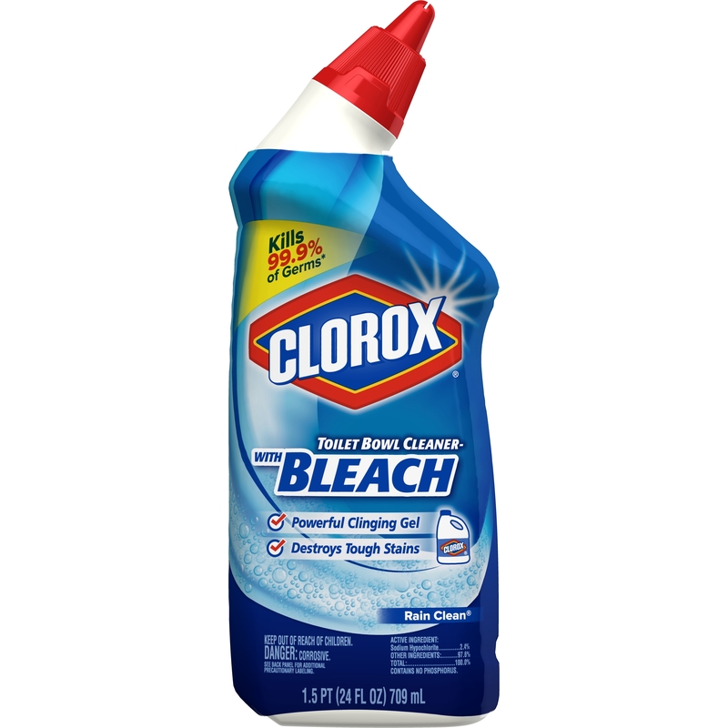 酷牌库|商品详情-CLOROX进口代理批发 Clorox Rain Clean 香味马桶清洁剂 24 盎司液体