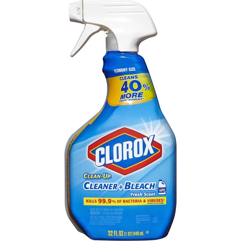 CLOROX进口代理批发 Clorox Clean-Up 清新香味清洁剂，含漂白剂 32 盎司 1 包