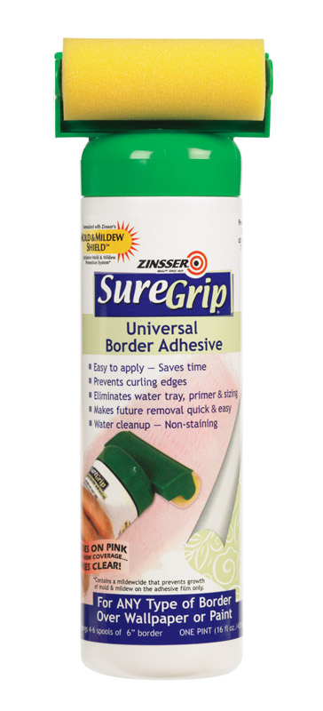 酷牌库|商品详情-ZINSSER进口代理批发 Zinsser SureGrip 高强度胶水透明粘合剂 1 pt