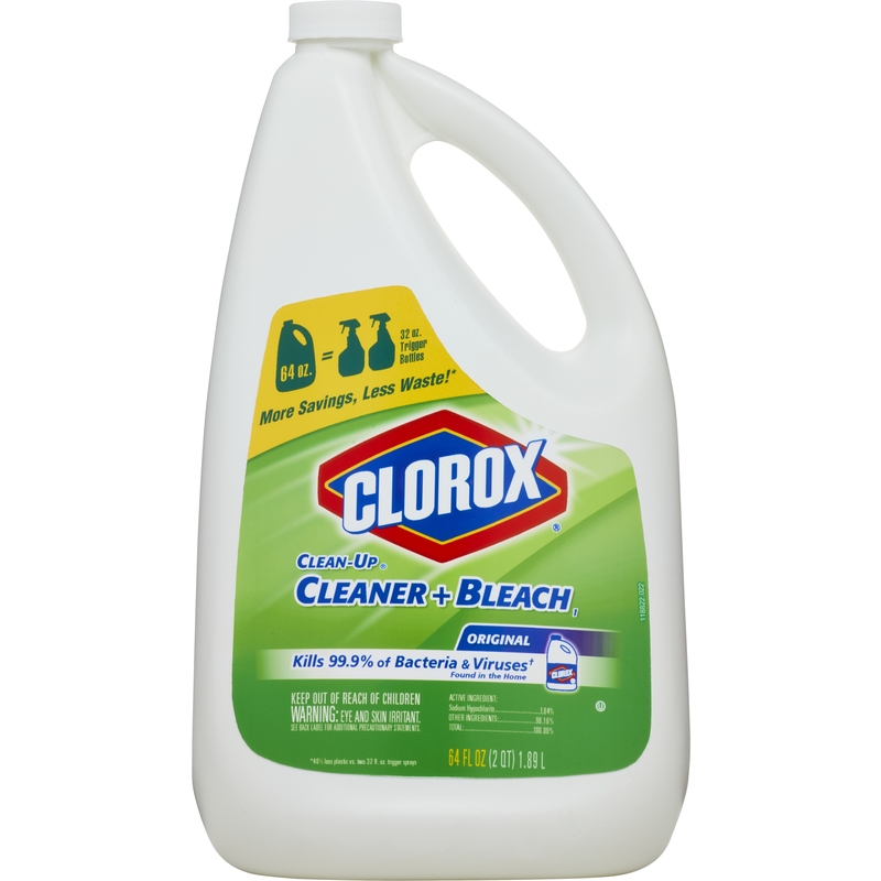 CLOROX进口代理批发 Clorox Clean-Up 原装香味清洁剂，含漂白剂 64 盎司 1 包