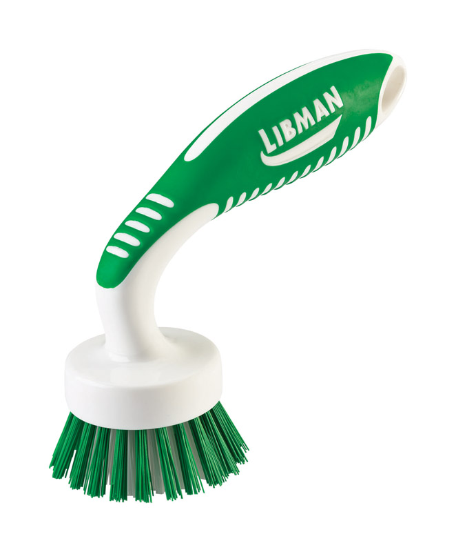 LIBMAN进口代理批发 Libman 2 英寸宽硬毛 4 英寸塑料/橡胶柄厨房刷