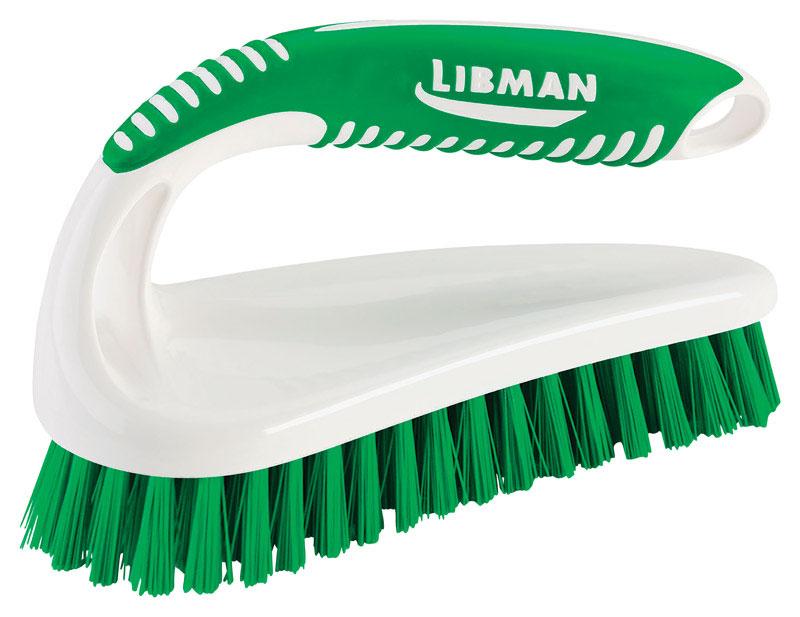 LIBMAN进口代理批发 Libman 2.5 英寸宽硬毛 7 英寸塑料/橡胶柄磨砂刷