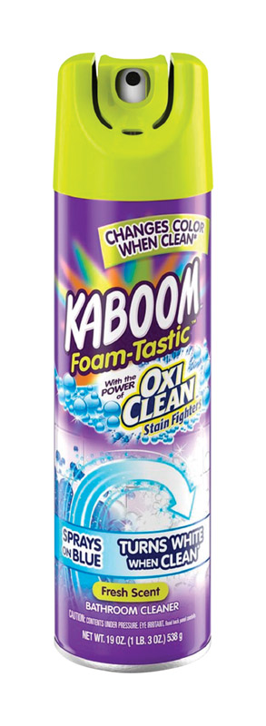 KABOOM进口代理批发 Kaboom OxiClean 清新洁净香味浴室清洁剂 19 盎司泡沫