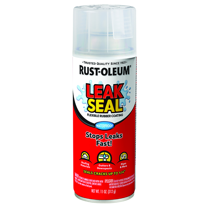 RUST-OLEUM进口代理批发 Rust-Oleum 透明 Leakseal 柔性橡胶密封剂 11 盎司