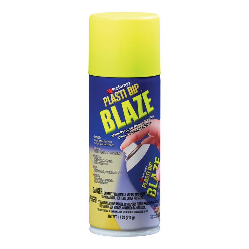 PLASTI DIP进口代理批发 Plasti Dip 平光/哑光 Blaze 黄色多用途橡胶涂层 11 盎司