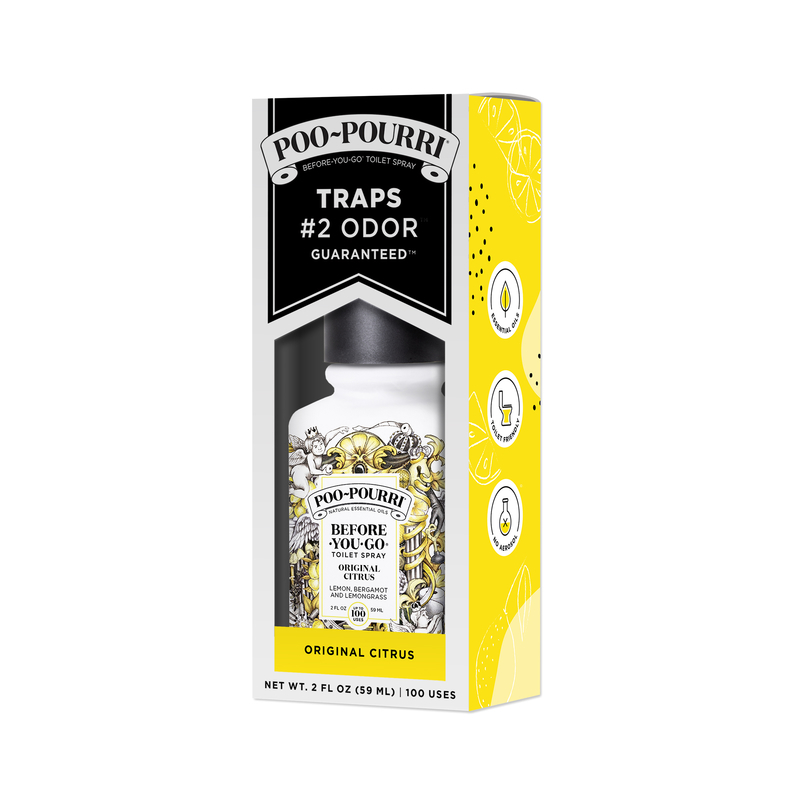 POO-POURRI进口代理批发 Poo-Pourri 柑橘香味除味剂 2 盎司液体