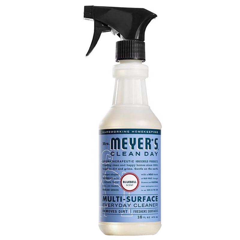 MRS. MEYER'S进口代理批发 Mrs. Meyer's Clean Day 风信子香味有机多表面清洁液 16 盎司