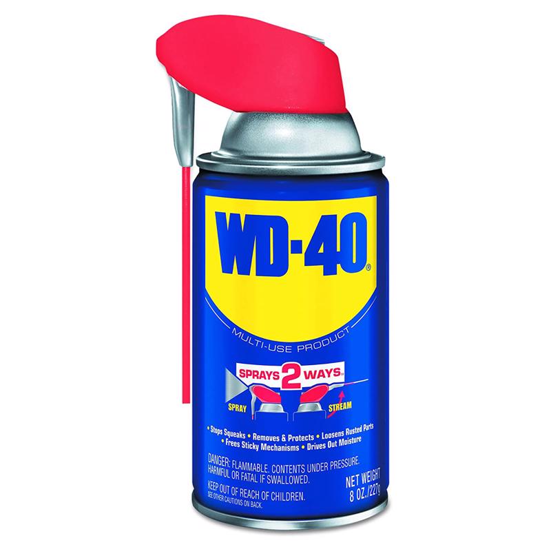 酷牌库|商品详情-WD-40进口代理批发 WD-40 智能吸管通用润滑剂喷雾 8 盎司