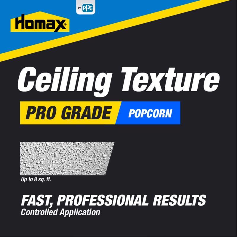 HOMAX进口代理批发 Homax Pro 级白色水性墙壁和天花板纹理涂料 14 盎司