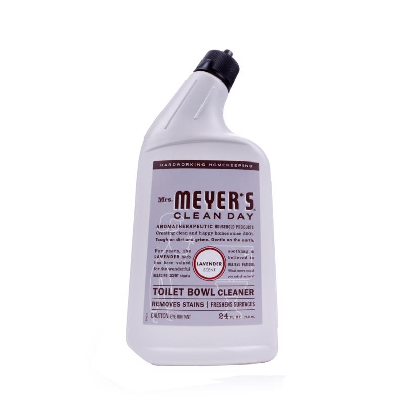 MRS. MEYER'S进口代理批发 Mrs. Meyer's Clean Day 薰衣草香味厕所除臭剂和清洁剂 24 盎司液体