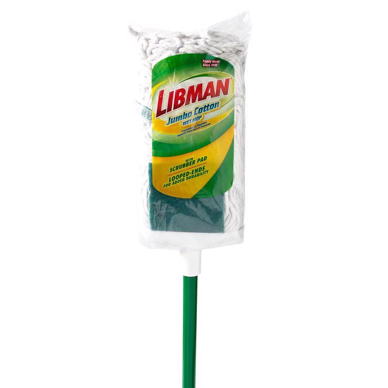 LIBMAN进口代理批发 Libman Jumbo 6.38 英寸 W 湿拖把