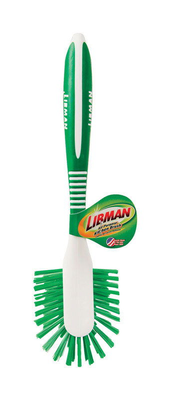 LIBMAN进口代理批发 Libman 2.4 英寸宽硬毛 8 英寸塑料/橡胶柄厨房刷