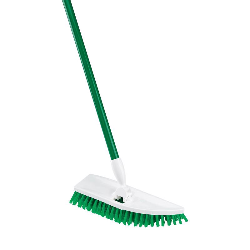 LIBMAN进口代理批发 Libman 4 英寸宽硬毛 55 英寸钢柄地板擦洗刷