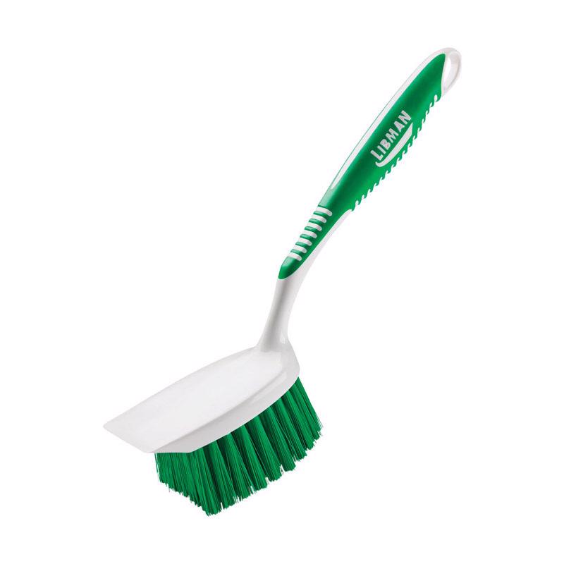 LIBMAN进口代理批发 Libman 5.5 英寸宽中号鬃毛 7-1/2 英寸塑料/橡胶柄磨砂刷