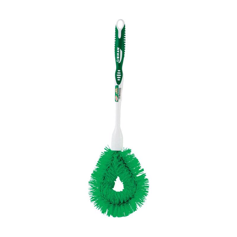 酷牌库|商品详情-LIBMAN进口代理批发 Libman 5.5 英寸宽中号鬃毛 11 英寸塑料/橡胶柄碗刷