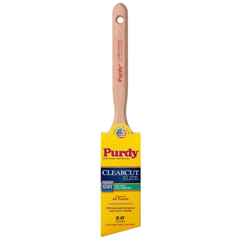 PURDY进口代理批发 Purdy Clearcut Elite Glide 2 英寸超硬角修剪油漆刷