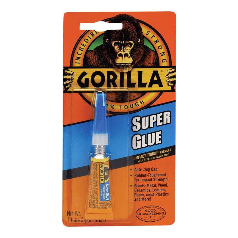 GORILLA进口代理批发 Gorilla 高强度胶水 透明超级胶水 3 克