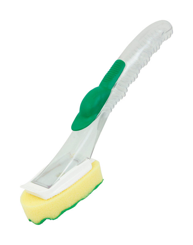 LIBMAN进口代理批发 Libman 3 英寸宽 11 英寸塑料/橡胶手柄洗碗刷