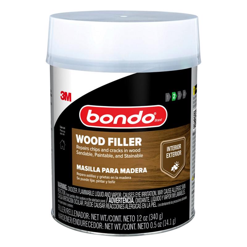 3M进口代理批发 3M Bondo 棕色木材填料 1 夸脱