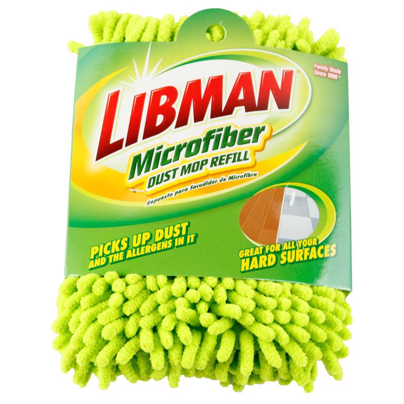 酷牌库|商品详情-LIBMAN进口代理批发 Libman 18.5 英寸除尘超细纤维拖把补充装 1 件装