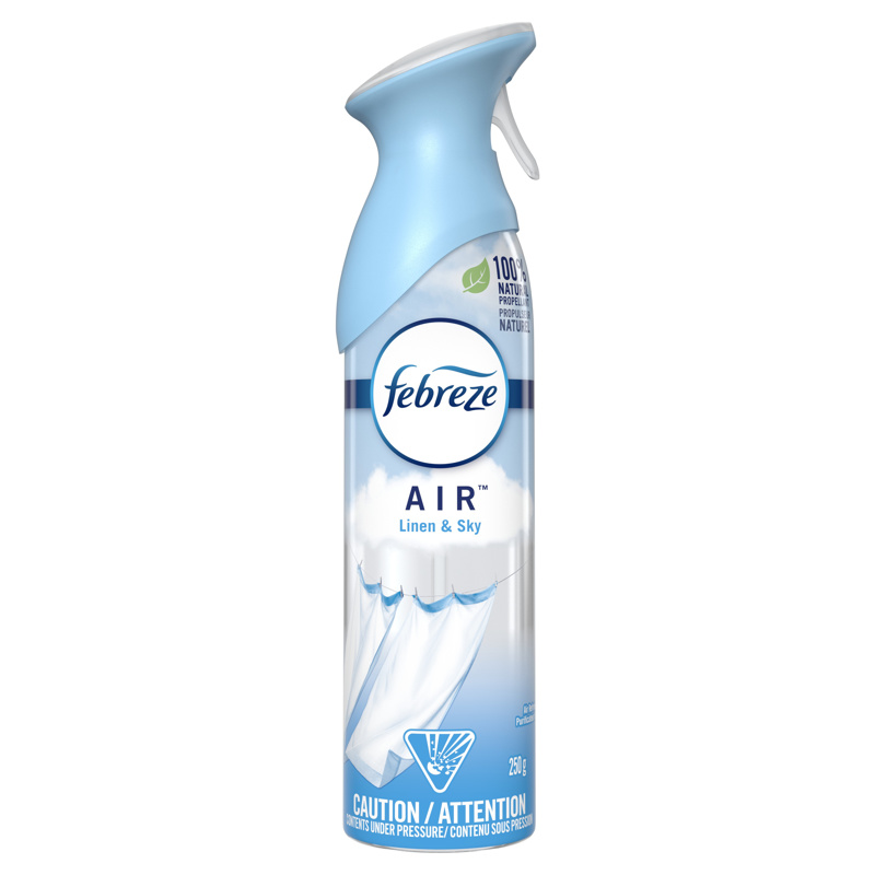 FEBREZE进口代理批发 Febreze Air Effects 亚麻和天空香味空气清新剂 8.8 盎司气雾剂