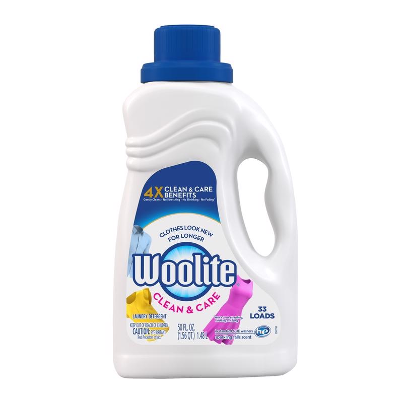 酷牌库|商品详情-WOOLITE进口代理批发 Woolite Gentle Cycle 原味洗衣液 50 盎司