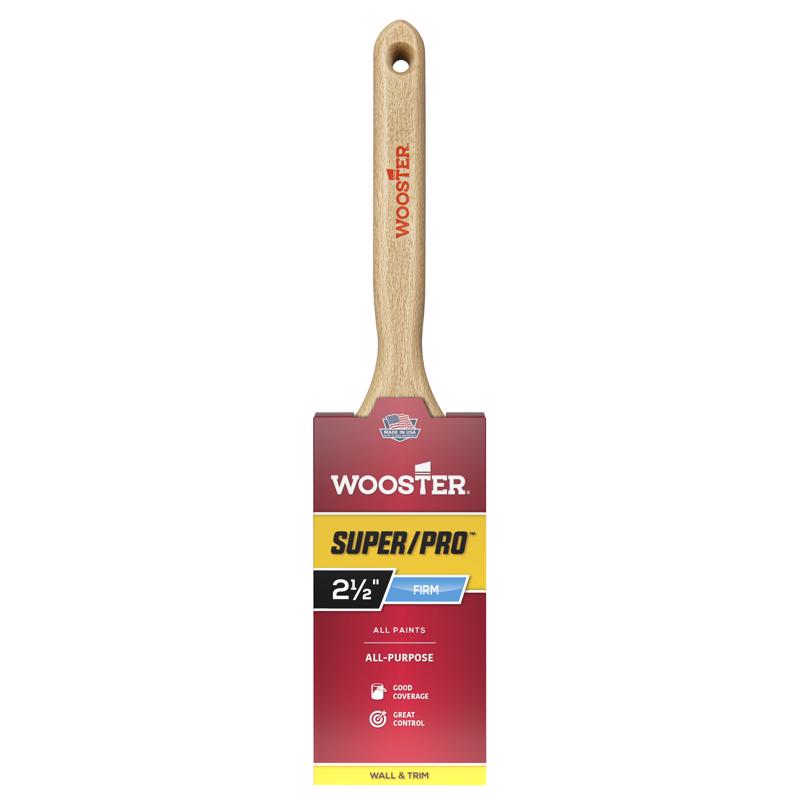 WOOSTER进口代理批发 Wooster Super/Pro 2-1/2 英寸坚固扁平油漆刷