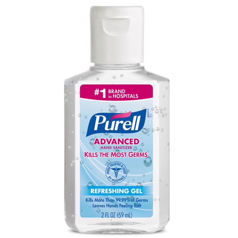 PURELL进口代理批发 Purell 无香型香氛凝胶高级洗手液 2 盎司