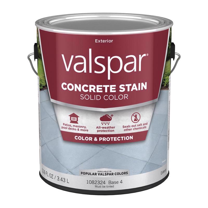 VALSPAR进口代理批发 Valspar Solid Base 4 混凝土着色剂 1 加仑