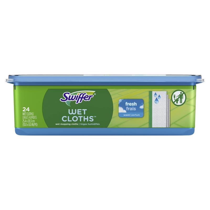 SWIFFER进口代理批发 Swiffer Sweeper 清新香味地板清洁剂替换垫 24 片装